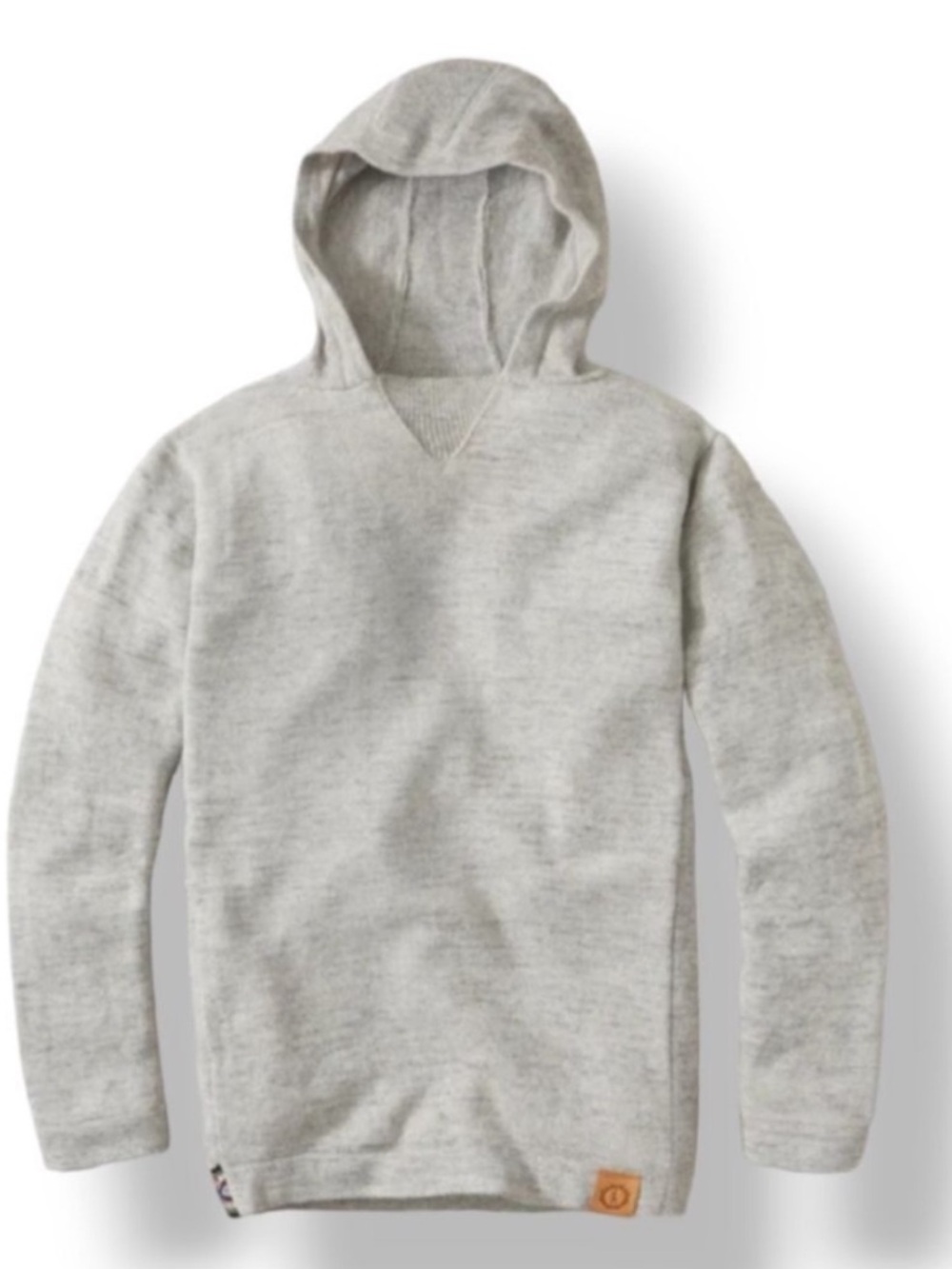 PAKA The Hoodie Royal Alpaca Sweater in Light Grey - Picture 3 of 14